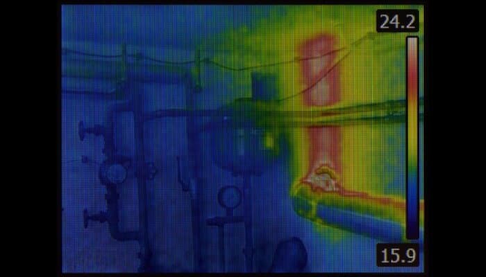 Water Leak Detection - Thermal Camera Malta