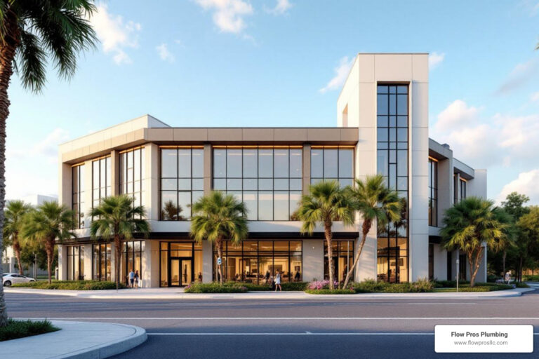 commercial property exterior st petersburg - commercial sewer line repair in st petersburg fl