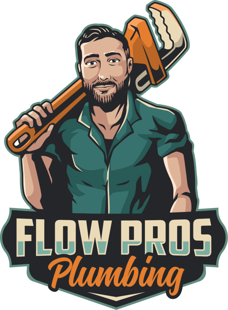 Flow Pros Mascot And Badge