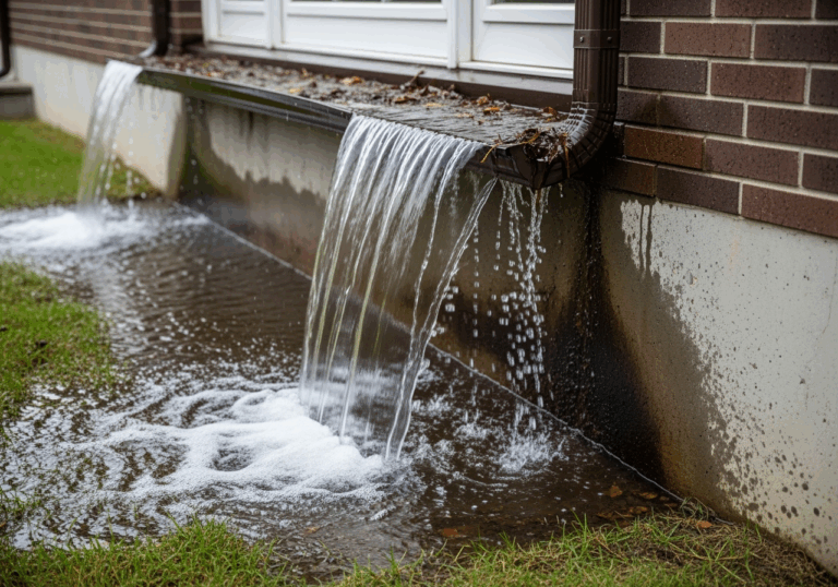 gutter and drain cleaning