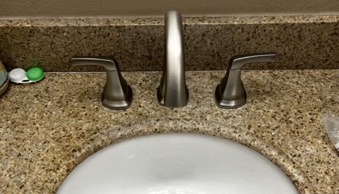 New Bathroom Faucet Installation