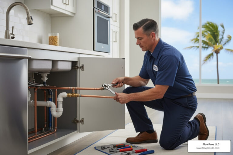 residential plumbing services replacement in longboat key, fl